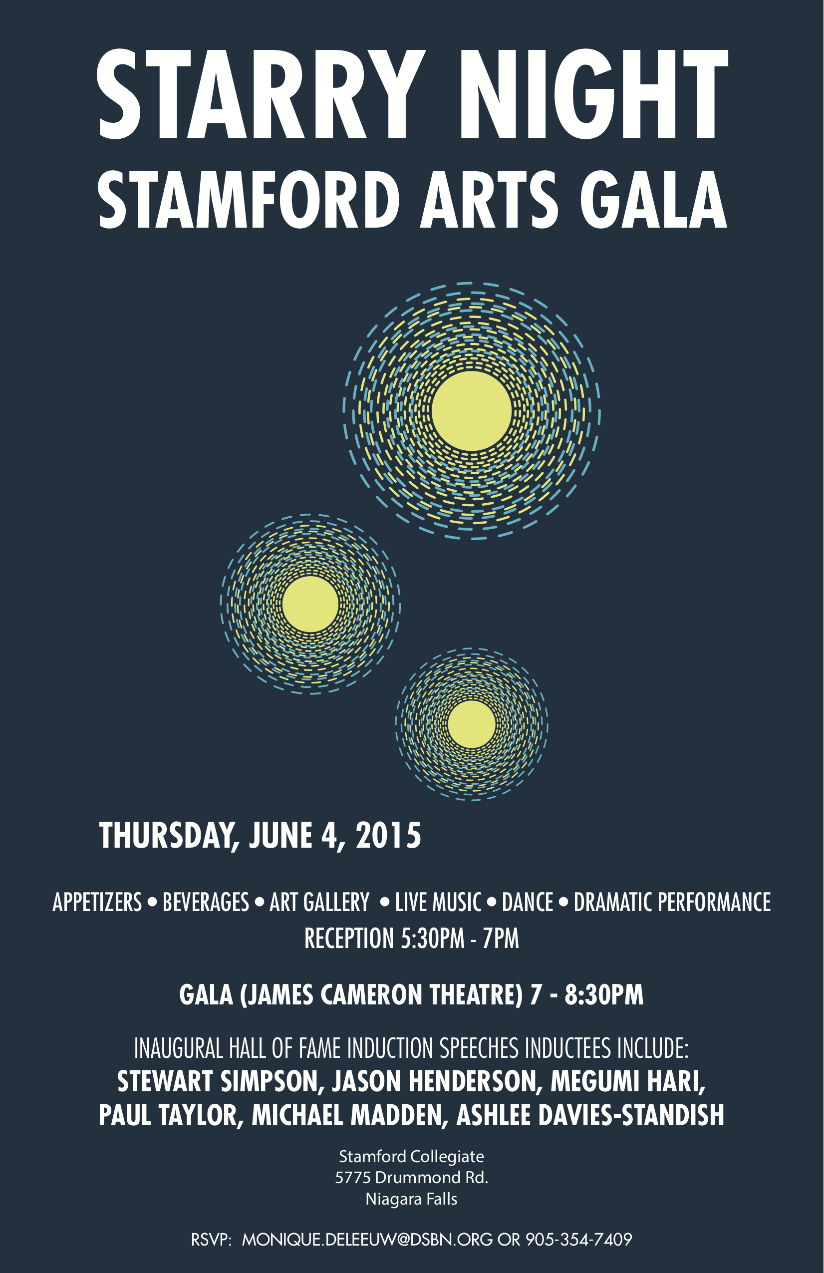 Starry Night - Stamford's Arts Gala - Don't Miss It This Thursday!!